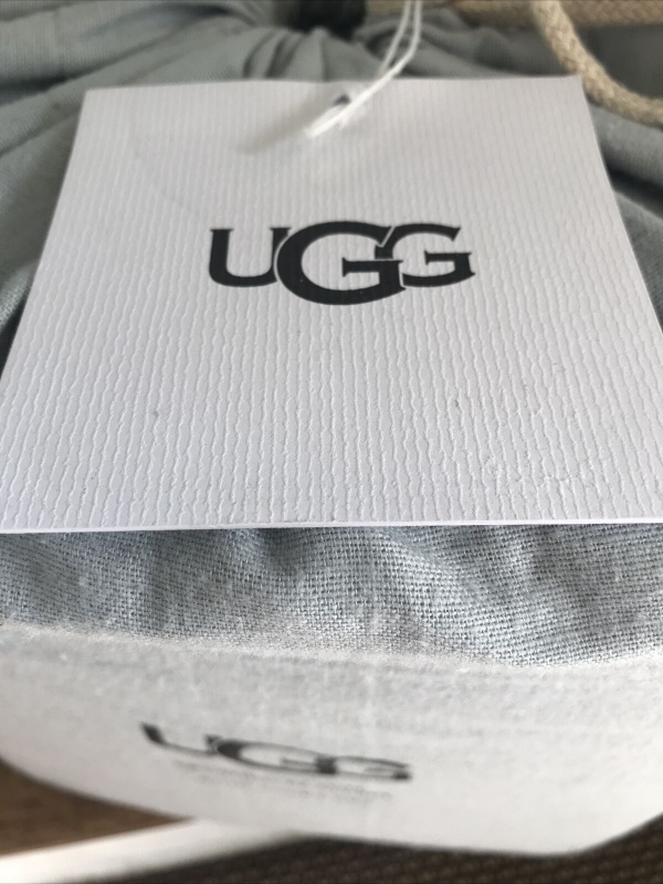 UGG Gracen Ocean Mist 100% Cotton King Sheet Set 4 ~New~