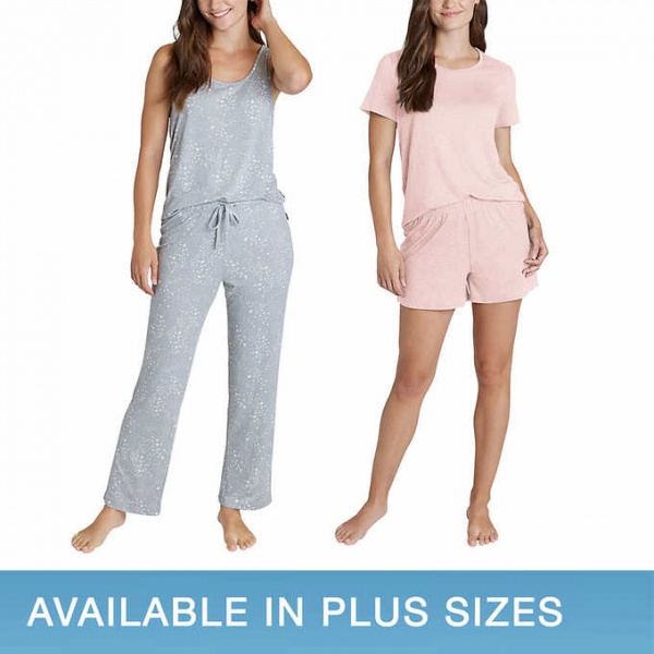 Eddie Bauer Ladies' 4-Piece Pajama Set