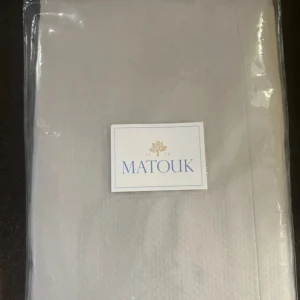 Matouk Elliot King Coverlet Silver Color 112 X 97