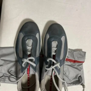 Prada Calzature Uomo Navarro Bike Sneaker Size Us12 Eu11