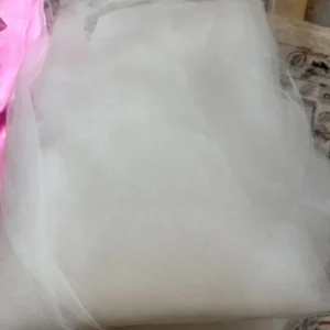 White Tulle Fabric 11 Yr X 110 In